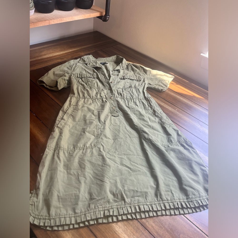 EUC JCrew Safari Inspired Dress with Belt